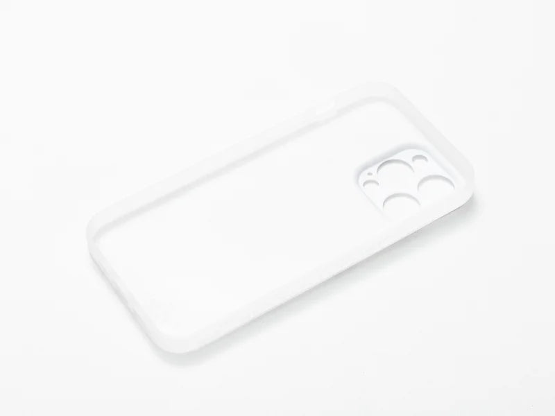 Sublimation Blanks iPhone 14 Pro Max Cover w/o insert (Rubber, Clear)