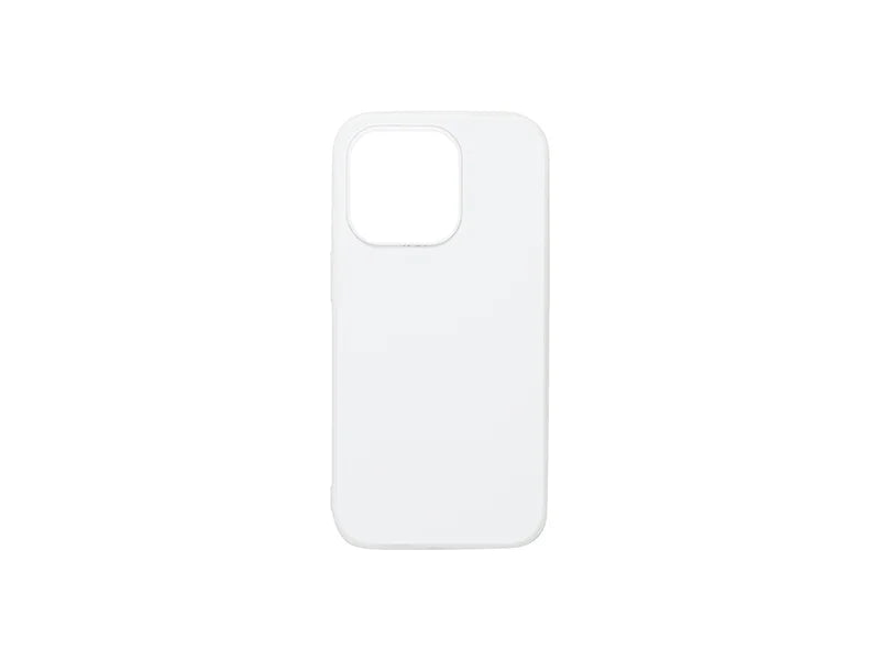 Sublimation Blanks iPhone 15 Pro Max Cover with insert (Rubber, Clear)