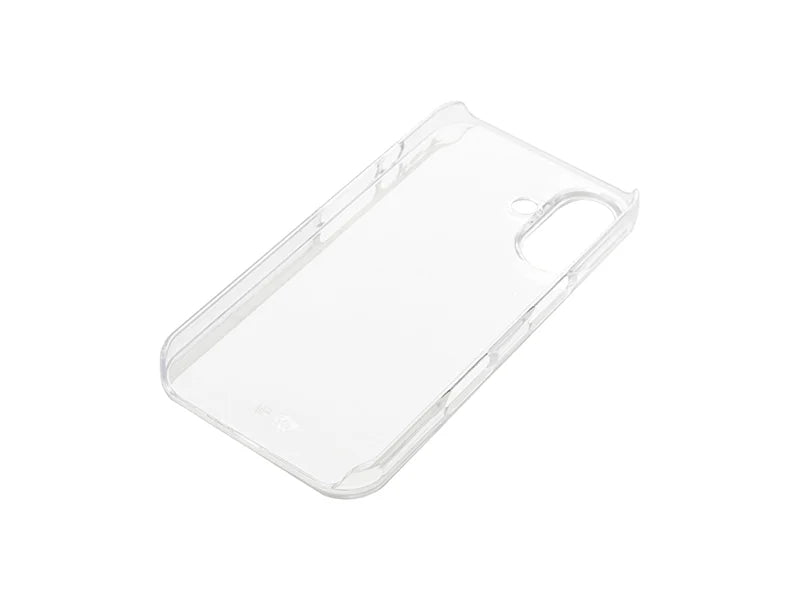 Sublimation iPhone 16 Cover w/ insert (Plastic, Clear)