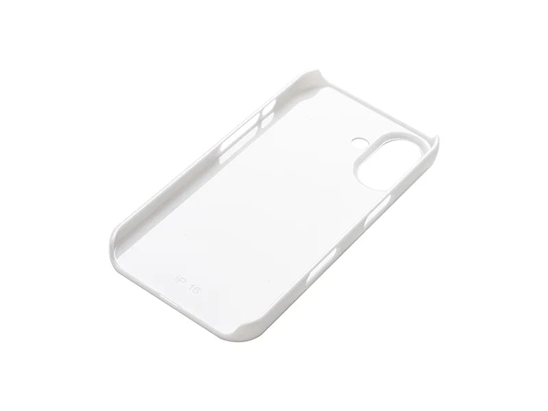 Sublimation iPhone 16 Cover w/ insert (Plastic, White)