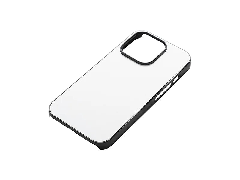 Sublimation iPhone 16 Pro Cover w/ insert (Plastic, Black)