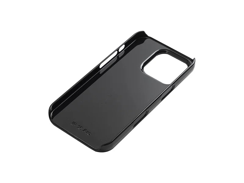 Sublimation iPhone 16 Pro Cover w/ insert (Plastic, Black)