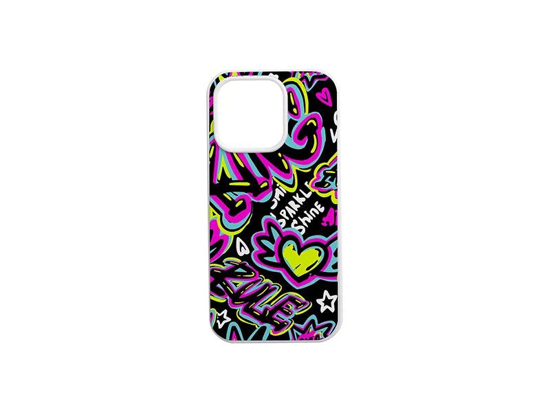 Sublimation iPhone 16 Pro Cover w/ insert (Rubber, Clear)