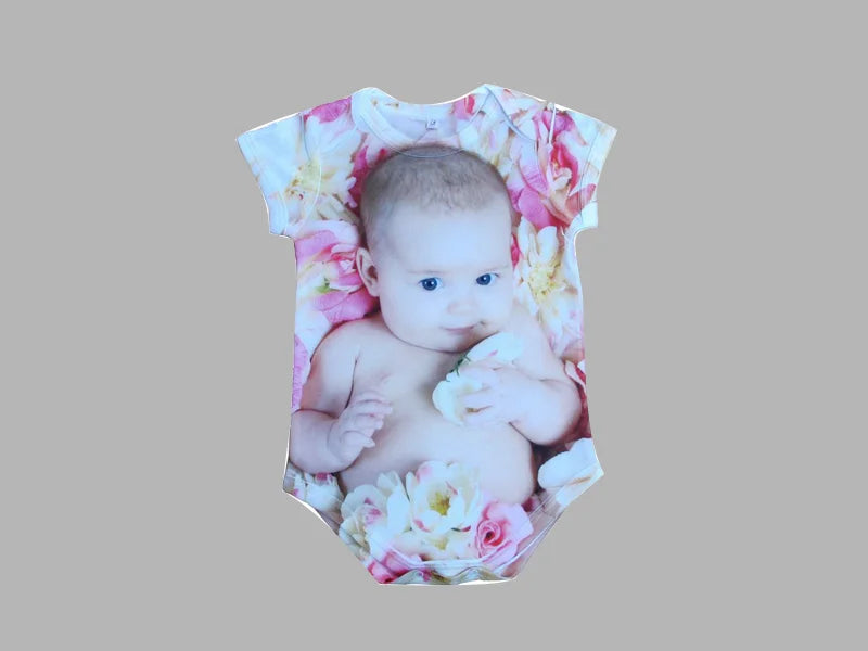 Sublimation Baby Onesie Short Sleeve