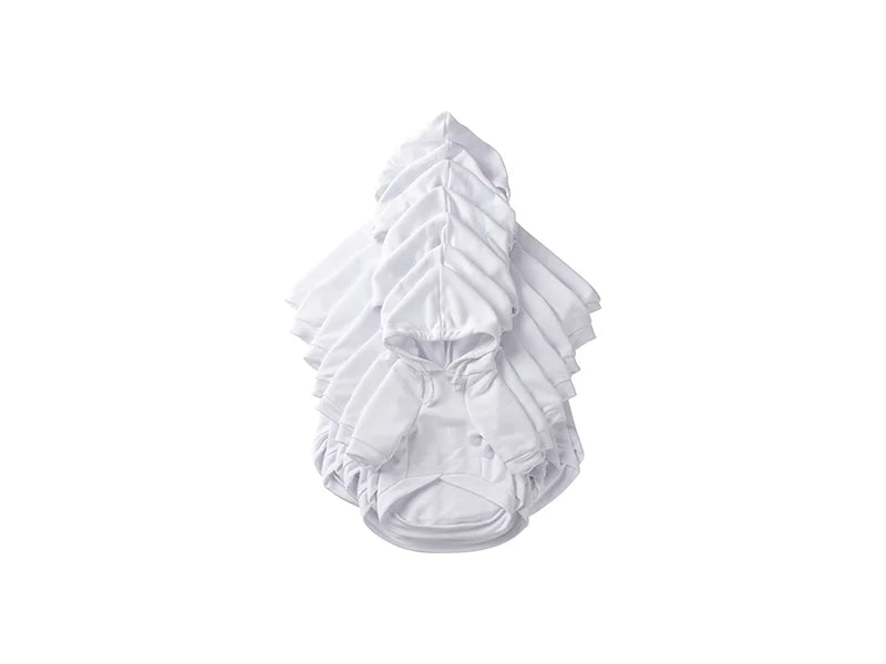 Sublimation Blank Dog Hoodie (White)