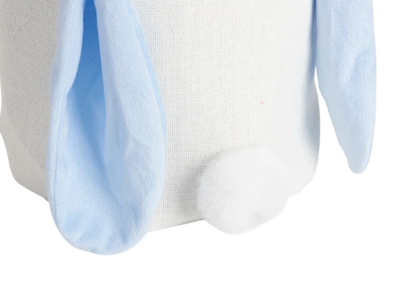 Sublimation Blanks Easter Bunny Bag(Light Blue Ears, 23*35cm)