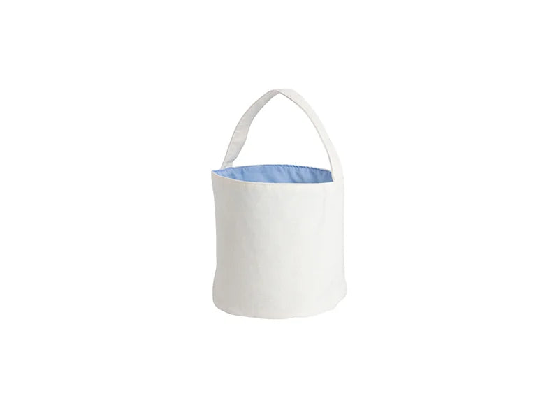 Sublimation Blanks Linen Halloween Shopping Bag(Light Blue interior,23*35cm)