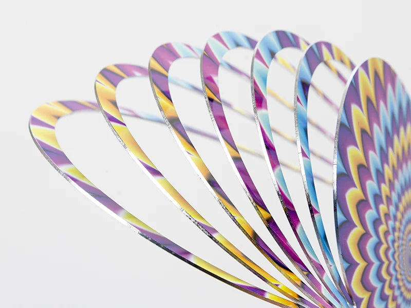 Double-Sided Sublimation Blanks Aluminium Wind Spinner (Heart, 8 inch)