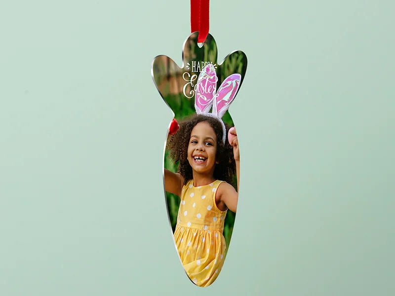 Sublimation Blank 1MM Aluminium Easter Ornament