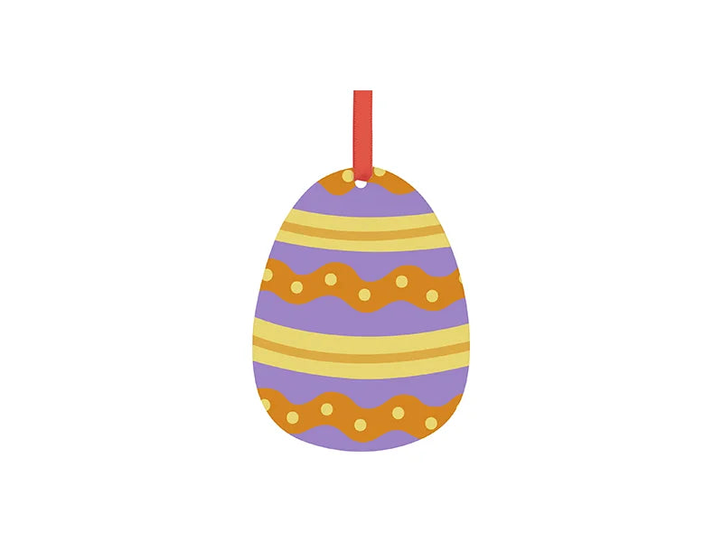 Sublimation Blank 1MM Aluminium Easter Ornament