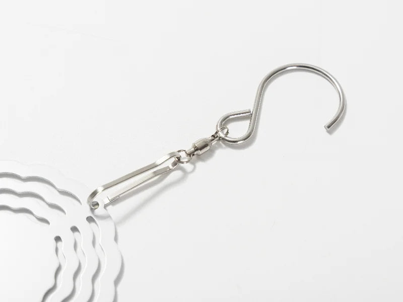 Double-Sided Sublimation Blanks Aluminium Wind Spinner (Round, 3inch)