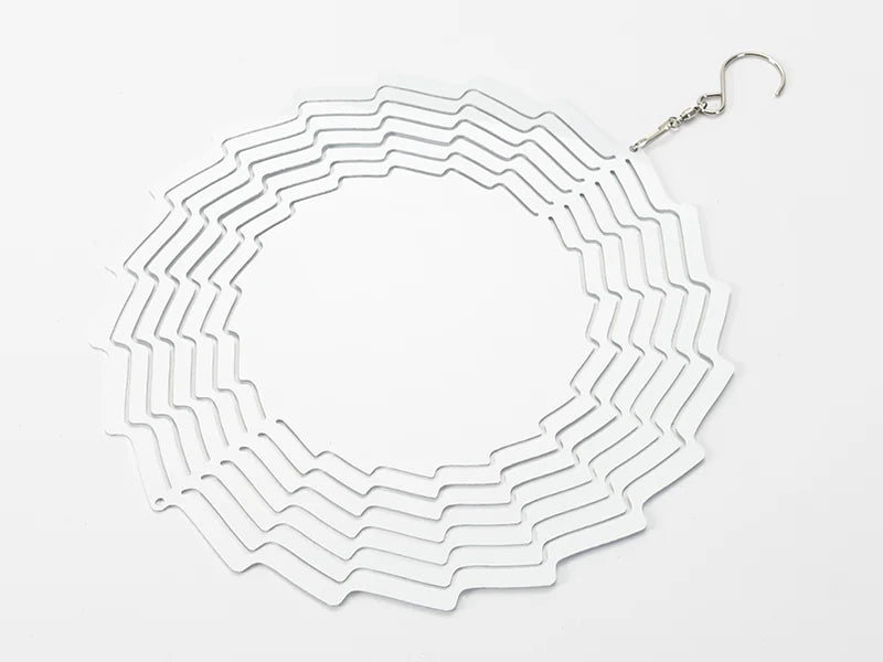 Double-Sided Sublimation Blanks Aluminium Wind Spinner (Flower, 8 inch)