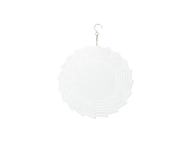 Double-Sided Sublimation Blanks Aluminium Wind Spinner (Flower, 10 inch)