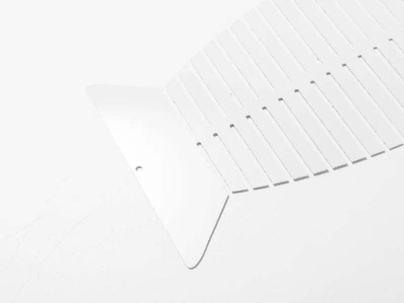 Double-Sided Sublimation Blanks Aluminium Wind Spinner (Fish, 40*12cm)