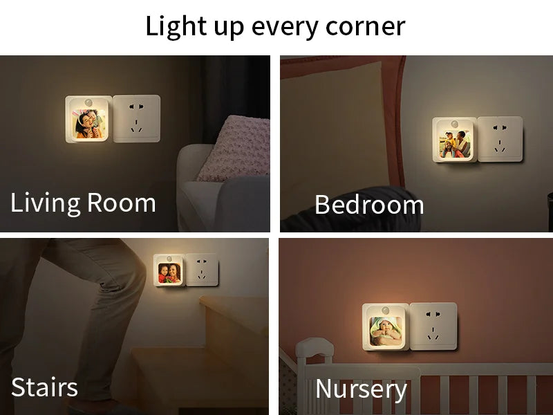 Sublimation Blank Inductive LED Night Light