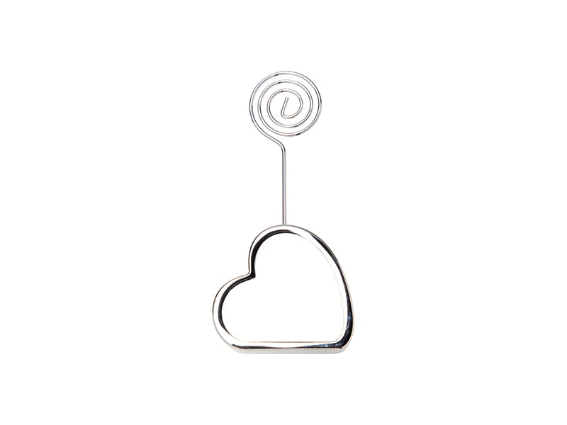 Sublimation Desktop Message Holder (Heart Base)