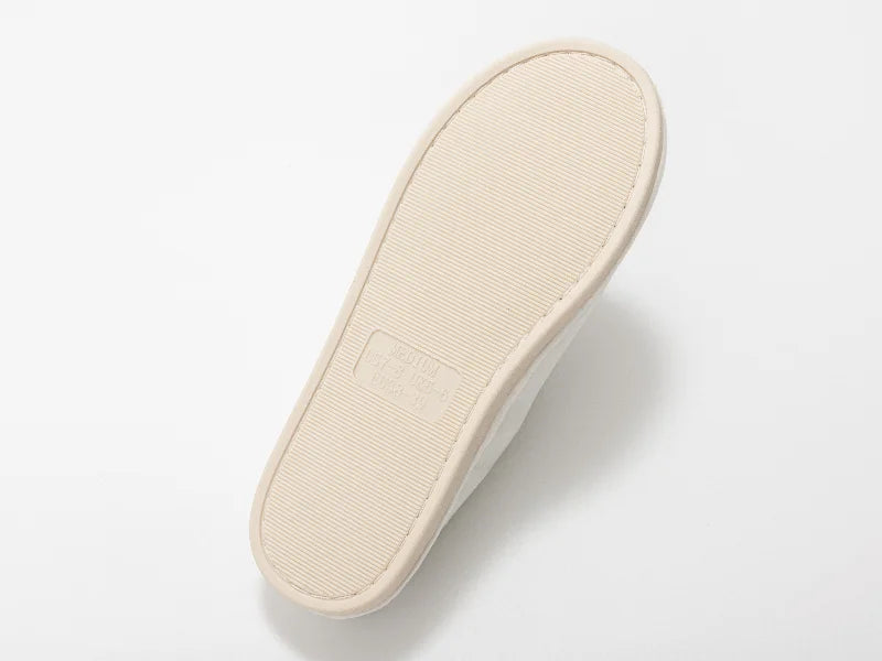 Sublimation Adult Fuzzy Close Toe Slippers (Full White, 38-39#)