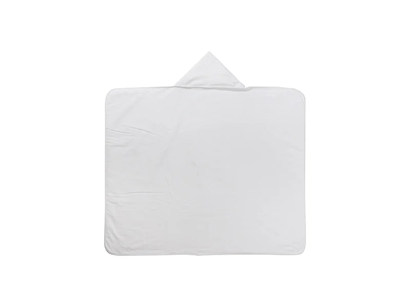 Arctic Fleece Lined Sublimation Blanks Microfiber Hooded Blanket (130*150cm/51.18inchx59.05inch)