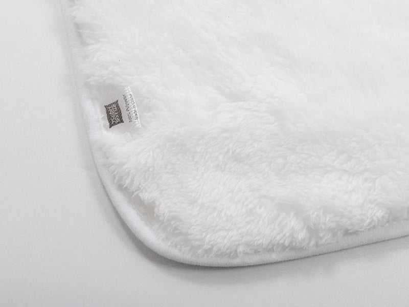 Arctic Fleece Lined Sublimation Blanks Microfiber Hooded Blanket (130*150cm/51.18inchx59.05inch)