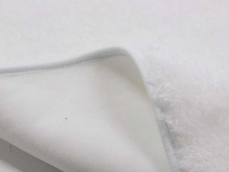 Arctic Fleece Lined Sublimation Blanks Microfiber Hooded Blanket (130*150cm/51.18inchx59.05inch)