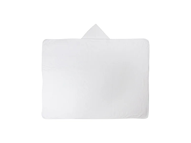 Arctic Fleece Lined Sublimation Blanks Microfiber Hooded Blanket (150*200cm/59.05inchx78.74inch)