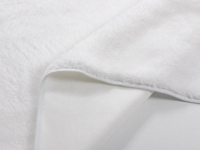 Arctic Fleece Lined Sublimation Blanks Microfiber Hooded Blanket (150*200cm/59.05inchx78.74inch)