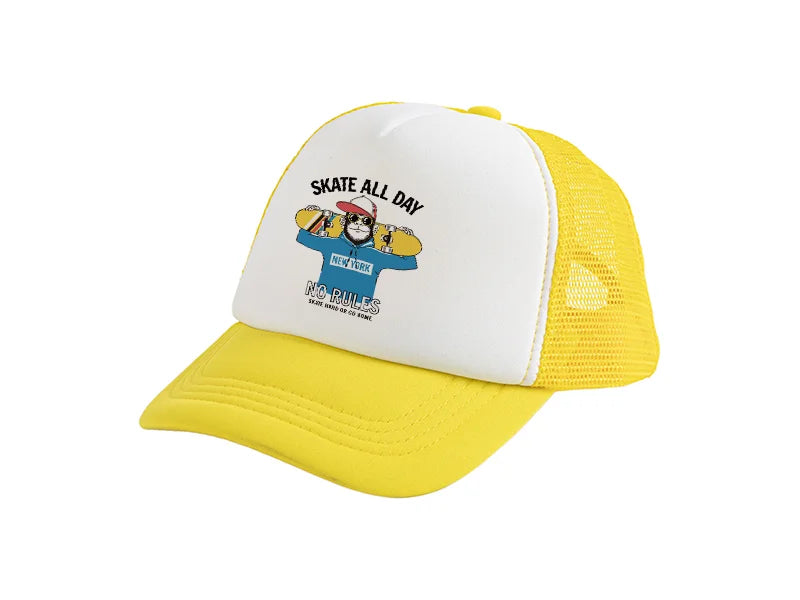 Sublimation Kid Cap(Yellow)