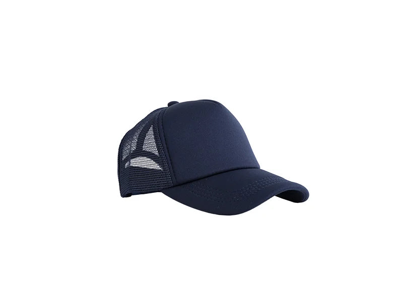 Sublimation Full Dark Blue Mesh Adult Cap