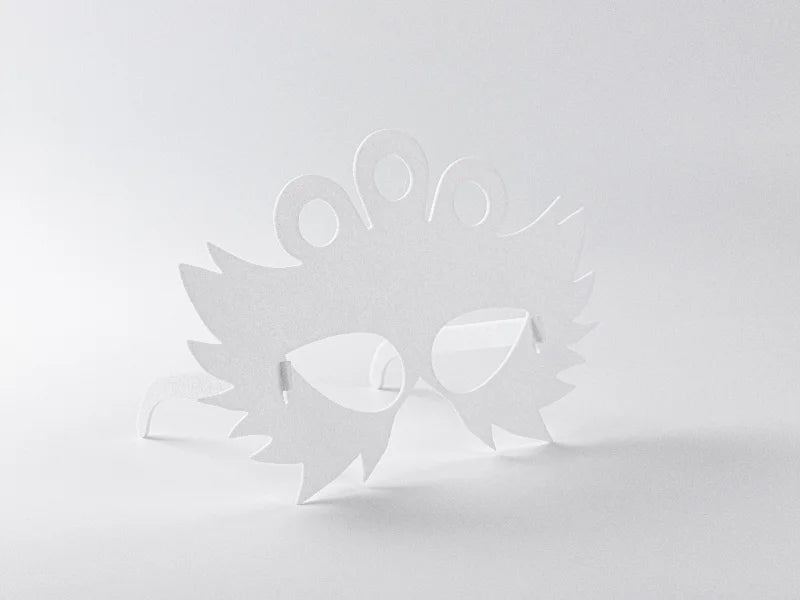 Sublimation Blank Felt Glasses (Masquerade Mask)