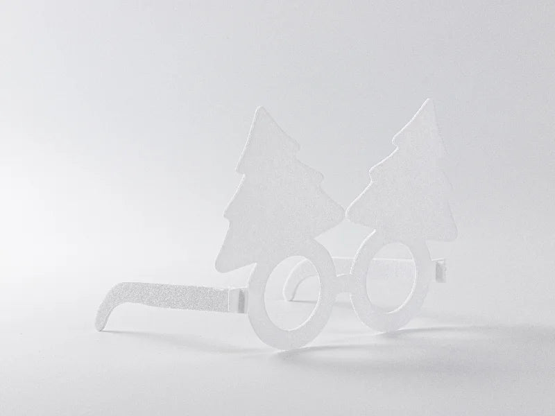 Sublimation Blank Felt Glasses (Christmas Tree)