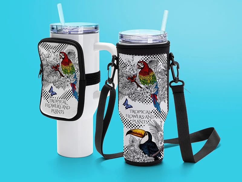 Sublimation Neoprene Storage Bag for 40oz Tumbler
