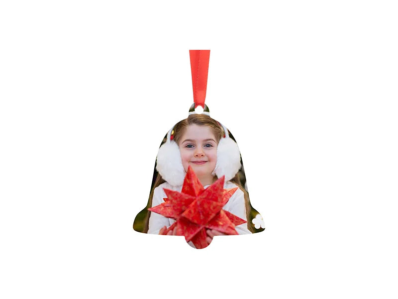 Sublimation Blanks Plastic Hanging Ornament (Bell, 11.8*11.8cm)