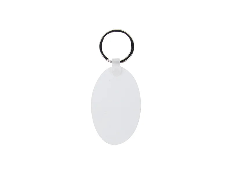 Sublimation Plastic Keyring (Oval, 4*6.3cm)