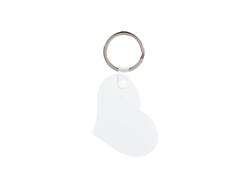 Sublimation Blanks Plastic Keyring (Heart to Heart, 4.36*12.57cm)