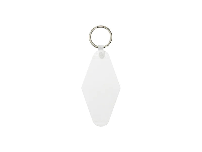 Sublimation Blanks FRP Motel Key Ring (Diamond, 4.5*9cm /1.77inchx3.54inch)