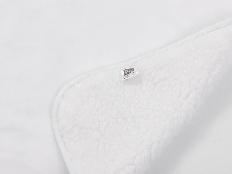 Arctic Fleece Lined Sublimation Blanks Microfiber Pet Blanket (76*101cm/29.9inchx39.76inch)