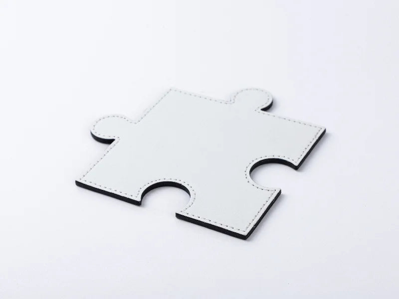 PU Puzzle Coaster(White, 12*12cm)