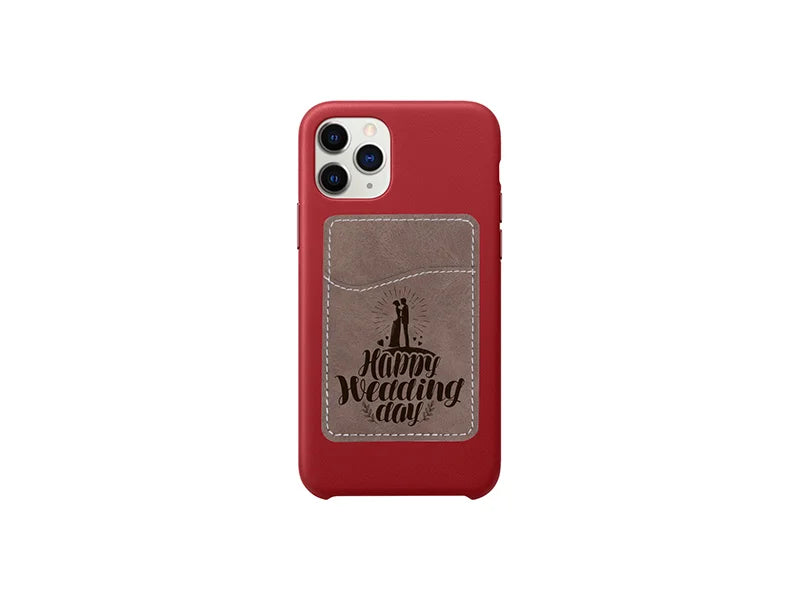 Sublimation Sublimation Phone Wallet with Sticker (Gray)