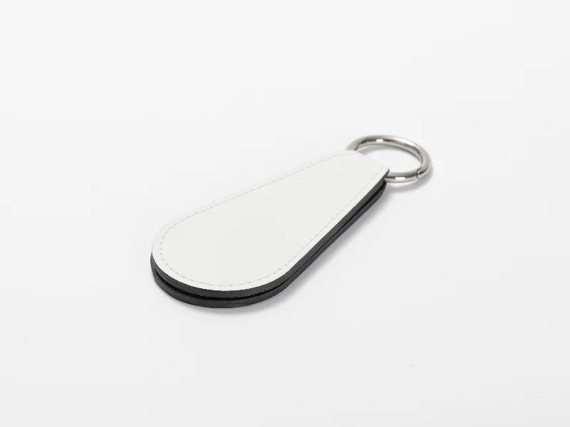 Sublimation Blanks PU Handbag Magnetic Hat Clip(5*12.8cm,drop shape)