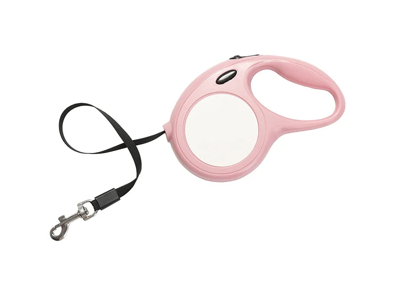 5m Pink Pet Leash w/ Aluminum Insert