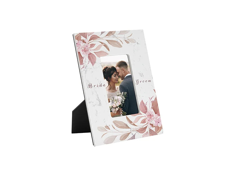 Sublimation Rectangle Marble Texture Frame (18x23cm/ 7.09inchx9.06inch)