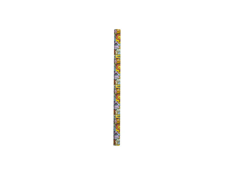 Sublimation Blanks Reusable Straight Stainless Steel Straw φ1.2*21.5cm