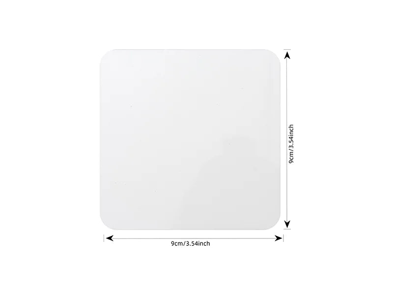 Sublimation Blanks Square HB Mug Coaster w/ Cork(9*9cm)