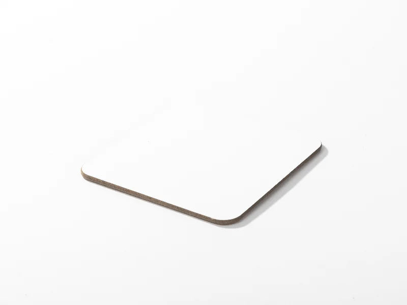 Sublimation Square Coaster w/ Beveled Edge