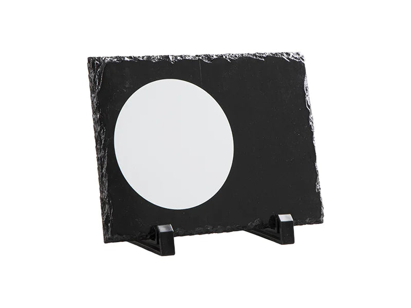 Slate with Sublimatable White Circle Patch (15*20cm/5.9inch*7.9inch)