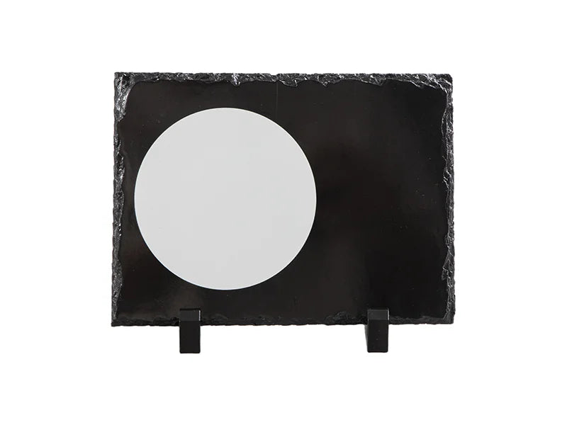 Slate with Sublimatable White Circle Patch (15*20cm/5.9inch*7.9inch)