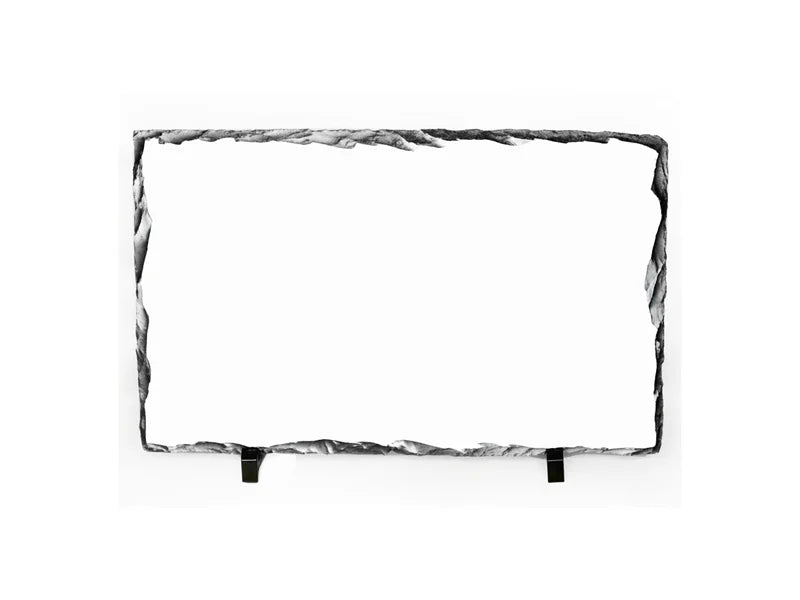 Sublimation Rectangular Stone with Clock(25*40cm)