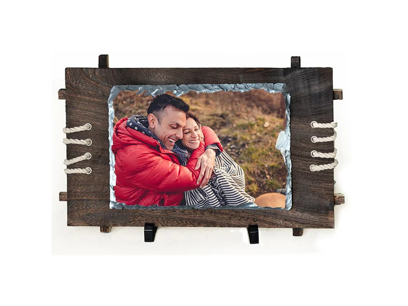Sublimation Big Rectangular Stone with Frame(28*30cm)