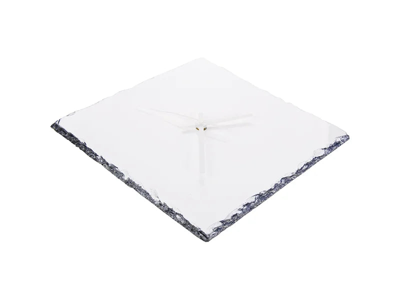 Sublimation Square Slate Clock (27*27cm)