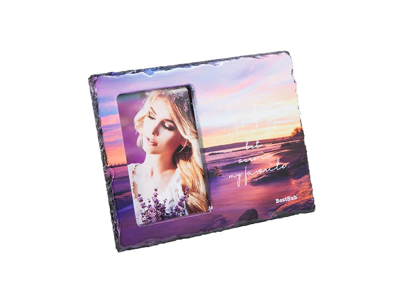 Sublimation Square Shape Frame Slate (19*25cm)